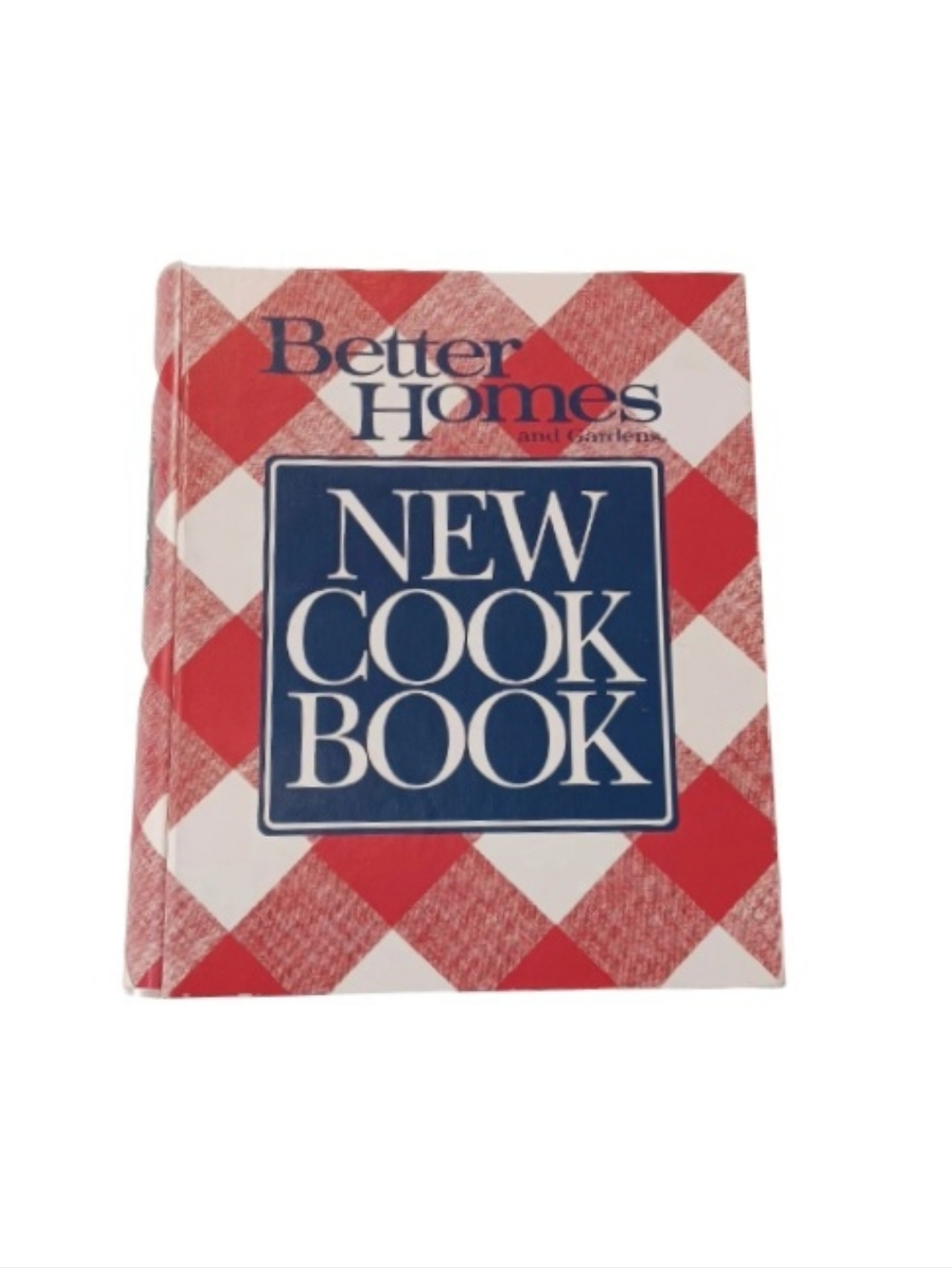Vintage Better Homes Cook Book - Red Plaid Hardcover | EUC | 10TH Edition